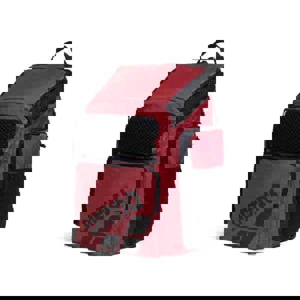 Arena One Go Backpack 45L: red black wet dry swim bag with laptop sleeve