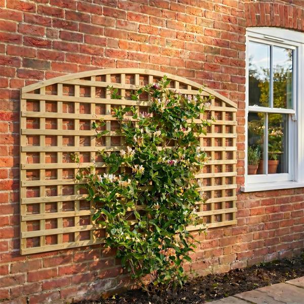 3 pack trellis arch top privacy square [w.6ft x h.1ft] 1