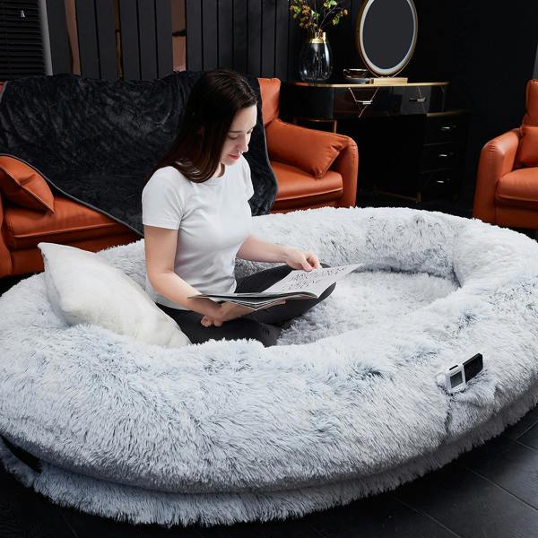 Ezysleep Faux Fur Human Pet Bed