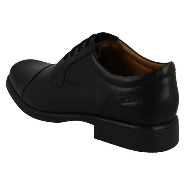 Clarks Mens Clarks Formal Lace Up Shoes Huckley Cap