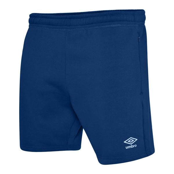 Umbro Mens Club Leisure Shorts - Navy Blue/White