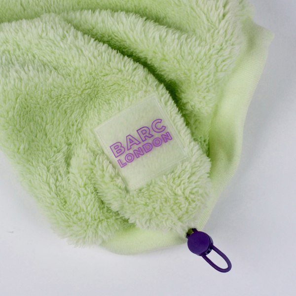 Barc London Sherpa Fleece Dog Vest - Lime