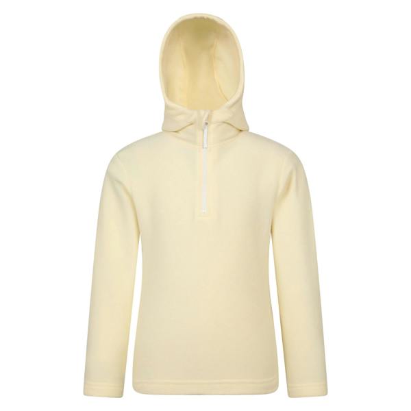 Mountain Warehouse Childrens/Kids Camber II Fleece Hoodie - Pale Yellow - 