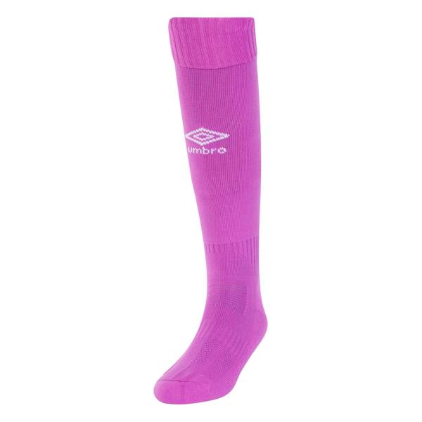 Umbro Childrens/Kids Diamond Football Socks - Purple Cactus/White - 