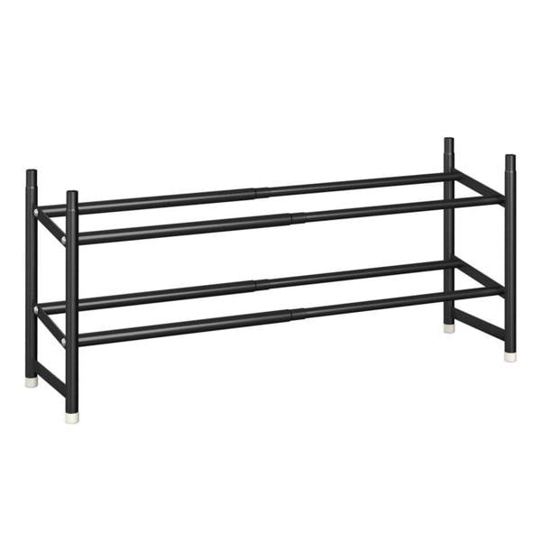 Dyzi Metal Shoe Rack Multi Tier Freestanding Footwear Storage Organiser