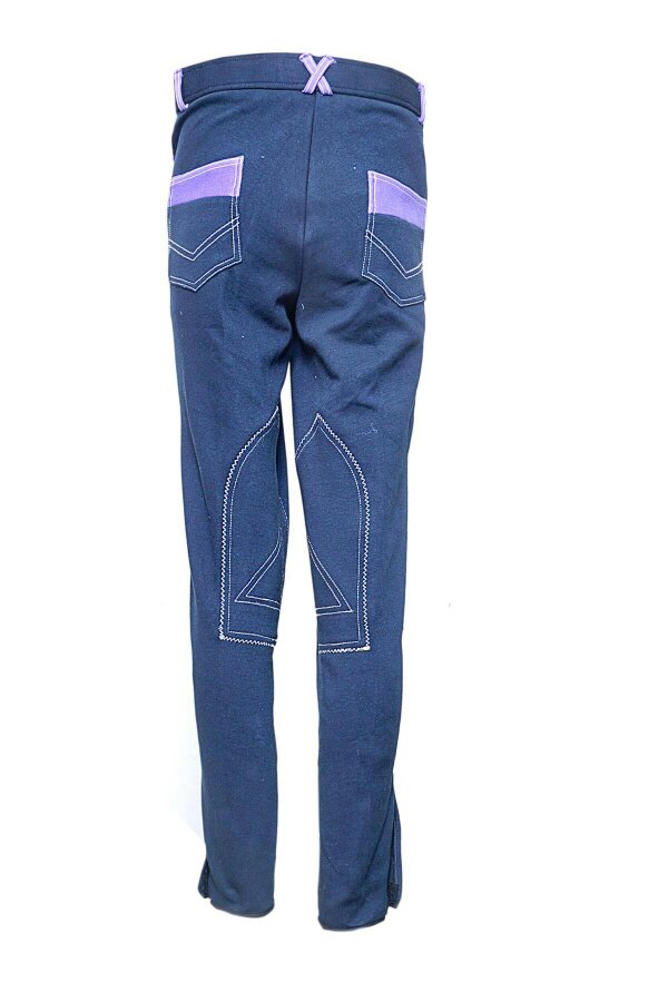 eQuitack Women's Performance Diesel Horse Riding Jodhpurs Navy/Blue