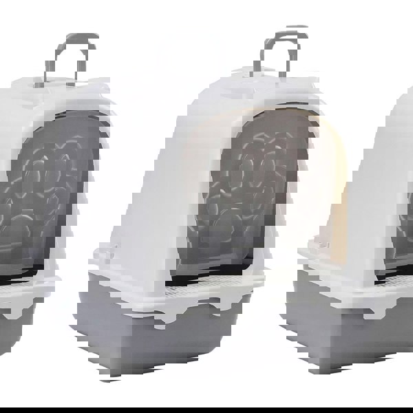 Large Enclosed Cat Litter Box: Odor Control and Spill Prevention Living and Home