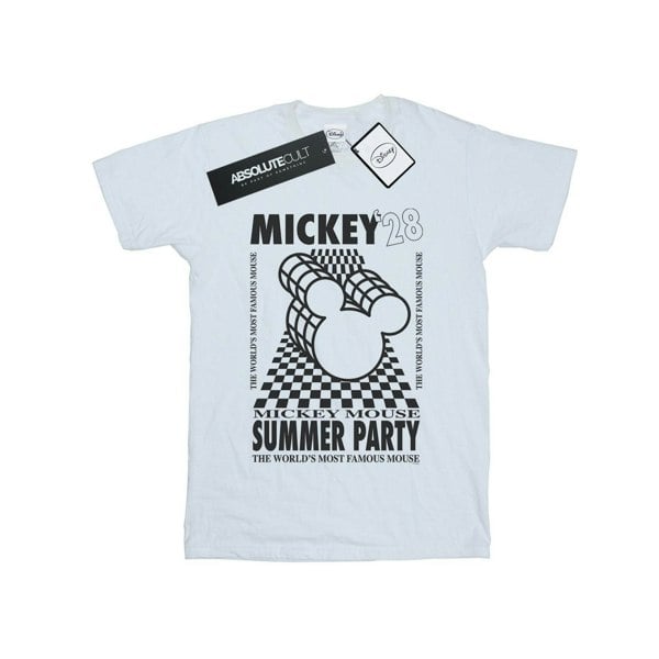 Disney Boys Mickey Mouse Summer Party T-Shirt - White