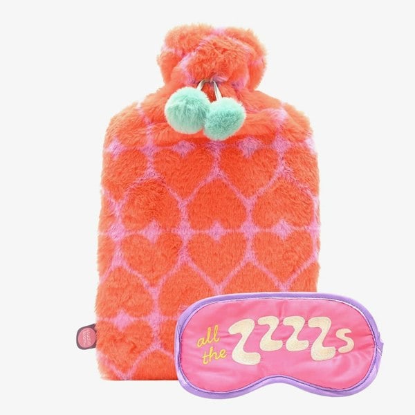 T. H. Baker The Snuggle Is Real Hot Watter Bottle And Eye Mask Gift BL117