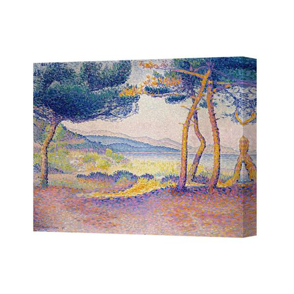 Benjamin Tate Design Impressionist Landscape Canvas Art Print For Living Room Decor