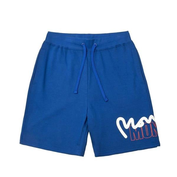 Money Mens Stencil Sweat Shorts - Royal Blue - 
