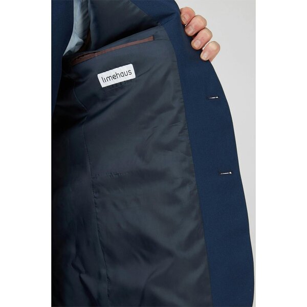 Limehaus Slim Fit Bright Blue Suit Jacket