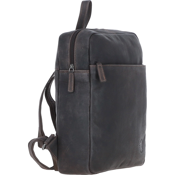 Leather Company Real Leather Backpack with Multiple Pockets: TOKYO