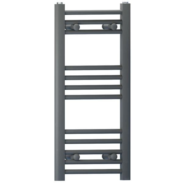 400mm-x-700mm-Anthracite-Grey-Heated-Bathroom-Towel-Rail-Radiator-For-Central-Heating-Elegant-Designer-In-UK