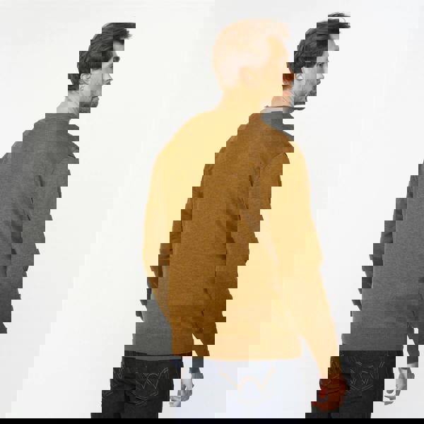 Gabicci G55K04 Plain Crew Neck Sweater Gabicci Classic NUTMEG