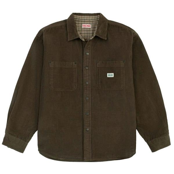 Dubbleware Lined Snap Corduroy Overshirt