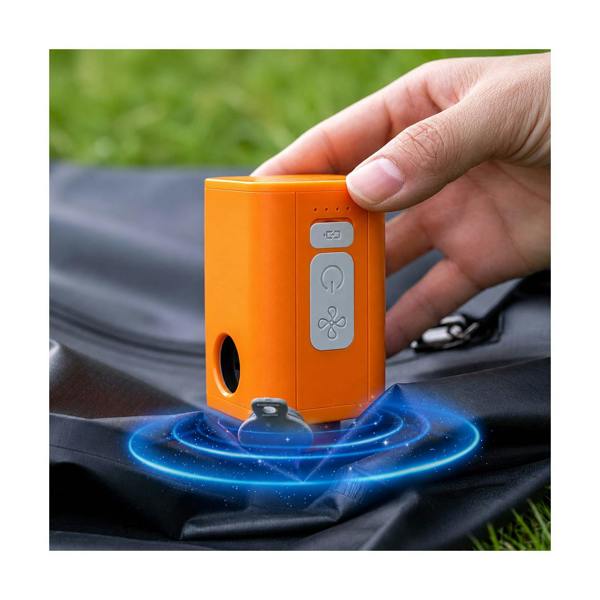 Crossgear USB Rechargeable Air Pump - Portable Inflator & Deflator
