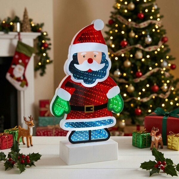 Garden Greatness Discover Festive Santa Infinity Light