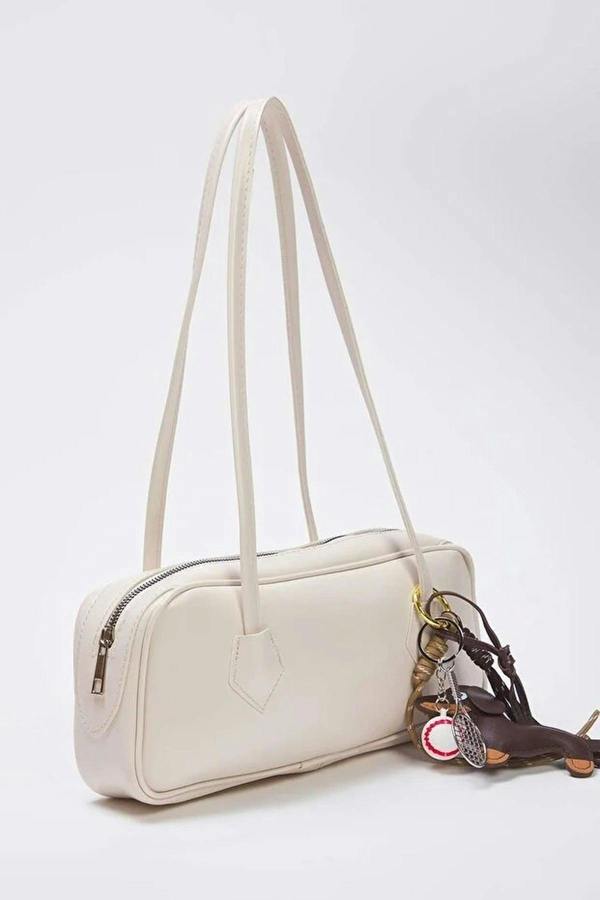 WOVCOR Charm Detailed Women's Mini Bowling Shoulder Bag