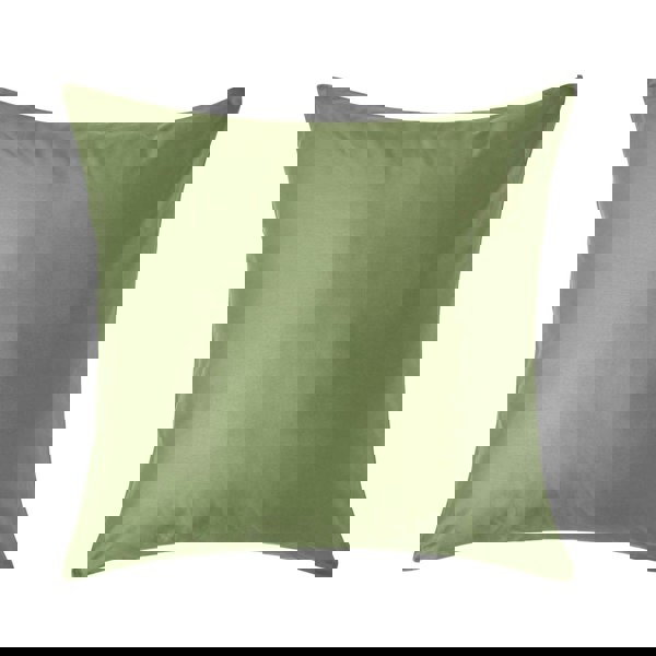HOMESCAPES Organic 400 TC Egyptian Cotton Sateen Pillowcase, European Size