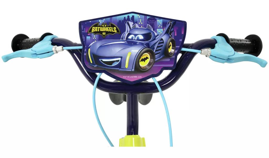 Batman Batwheels My First 12in Kids Bike - Black