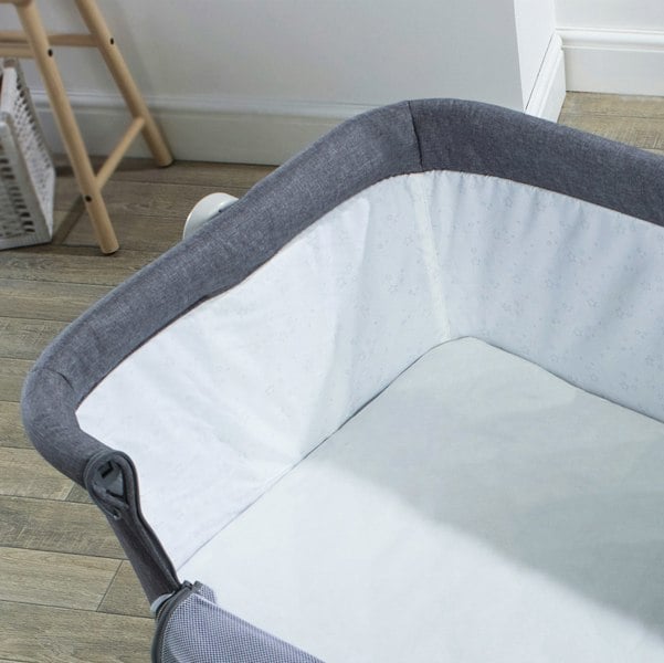 Kinder Valley Bedside Crib Two Pack Of Fitted Sheets