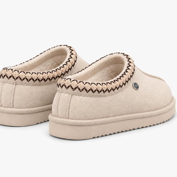 HOS Sheepskin BELLA Mules   in  Light Brown