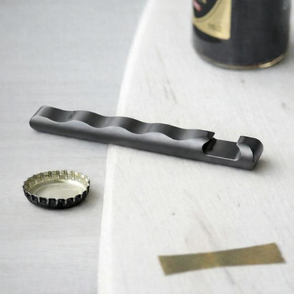 Breed Wave Bottle Opener - Gunmetal - BRDWAVE-03