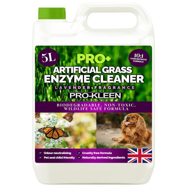 ProKleen Pro-Kleen ProBio Artificial Grass Cleaner Probiotic Based Deodoriser Odour Eliminator Lavender 5L