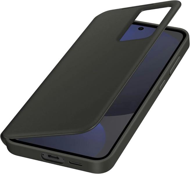 Samsung Galaxy S24 FE Smart View Wallet Case Black EF-ZS721CBEGWW