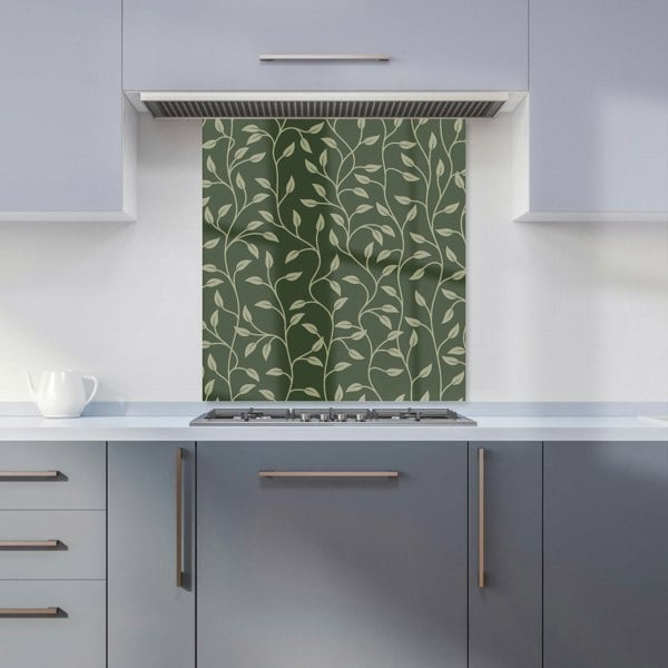 Warren Reed - Designer Green Shrub With Leaves Kitchen Splashback