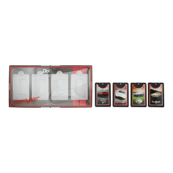 Dodge Legacy Dodge Fever Eau de Toilette 20ml x 4 Gift Set for Him Demon, Charger, Super Bee, Hellcat