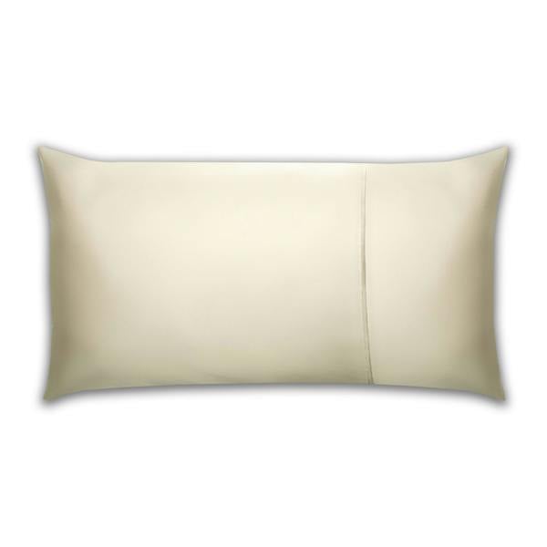 Belledorm Pima Cotton 450 Thread Count Bolster Pillowcase - Ivory - 