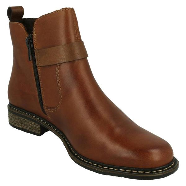 Rieker Ladies Rieker Fleece Lined Boots Z4959