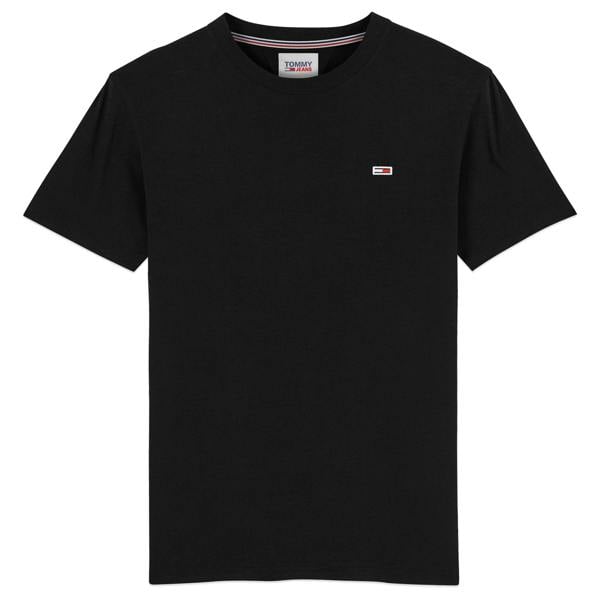 Tommy Hilfiger Tommy Jeans New Flag T-Shirt - Black