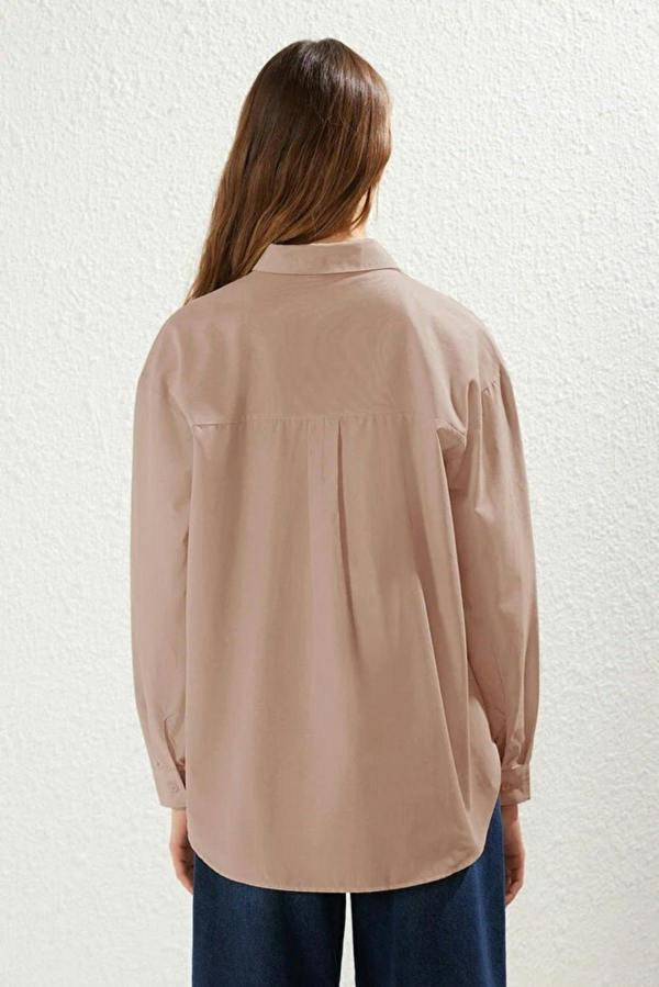 WOVCOR Loose Fit Cotton Woven Shirt