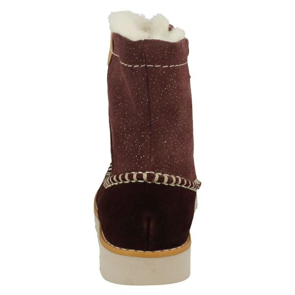 Clarks Girls Clarks Casual Fur Lined Boots Crown Piper