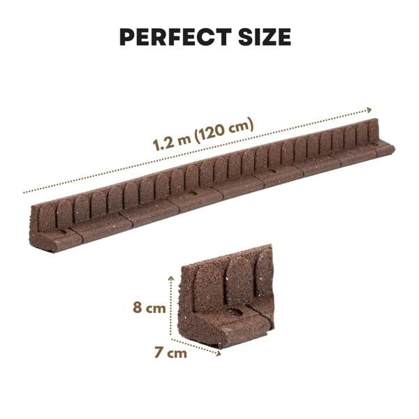 Nicoman Mower Edge Garden Border 1.2m - Lawnmower Friendly