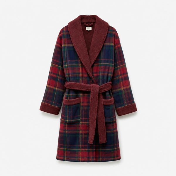 Joules Y95856 Mens Bathrobe Bath Robe   in  Red