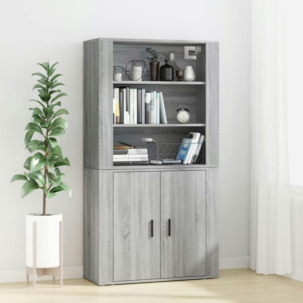 Berkfield Highboard Grey Sonoma Engineered Wood