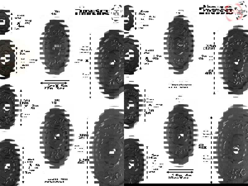 Cast Iron Weight Plates - Body Revolution
