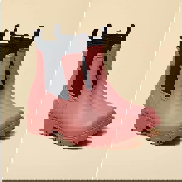 Joules Joules OAKFIELD Womens Wellingtons Pink Blue