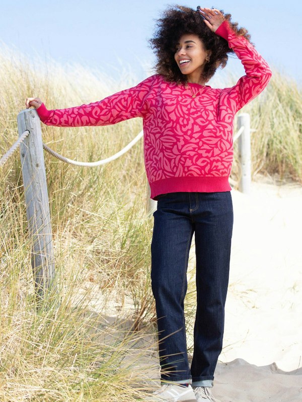 Kite Organic Piddletrenthide Knit Jumper Rosey