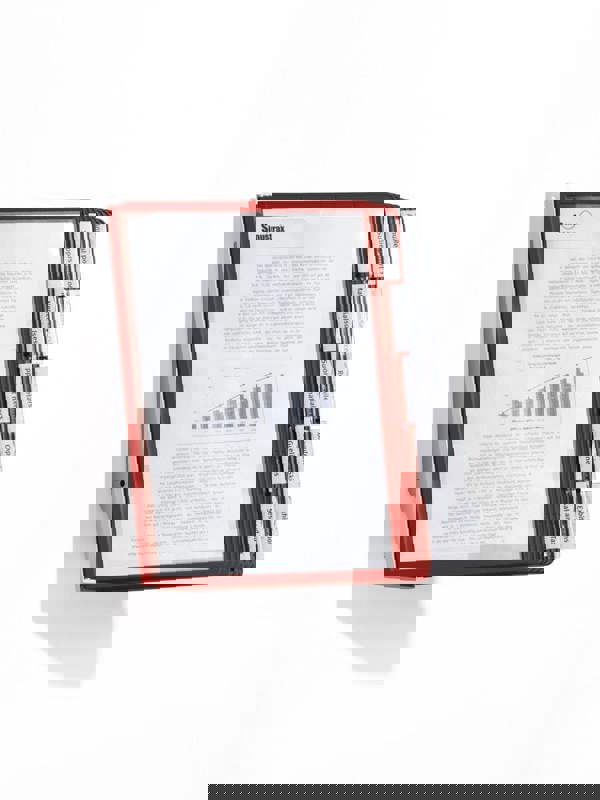 Durable SHERPA WALL 10 Display Panel Document Split Flap Index | A4 Colour Coded