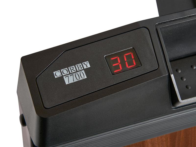 Corby 7700 Trouser Press in Walnut - UK Plug