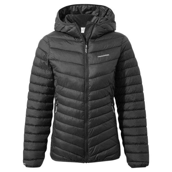 Craghoppers Women's Compresslite VIII Hooded Padded Jacket - Black