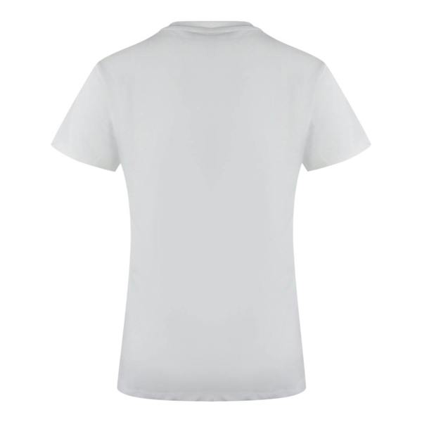 Moschino Love Moschino White T-Shirt Large Colourful Love Logo