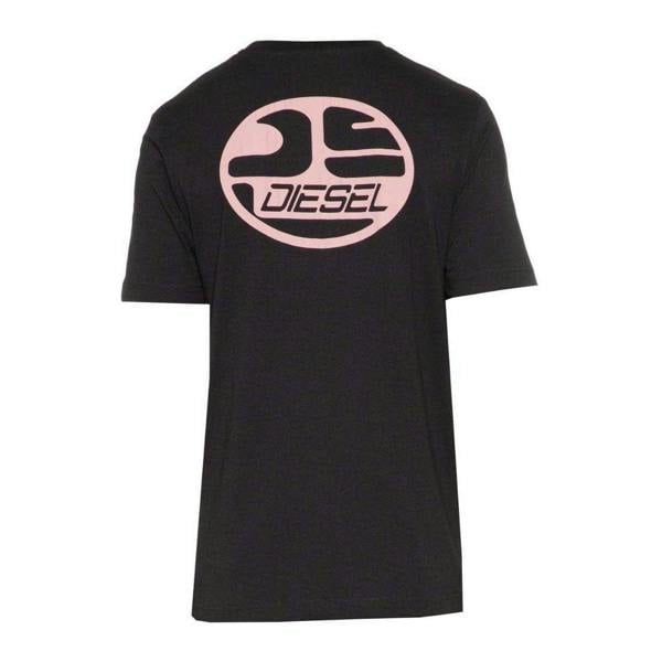 Diesel Unisex Adult Logo T-Shirt - Black - 