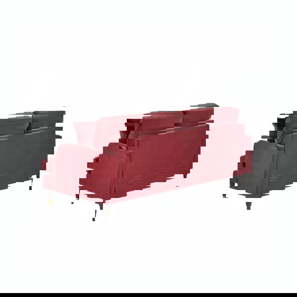 Weilai Concept Ismail Two Seater Sofa, Loveseat, Velvet