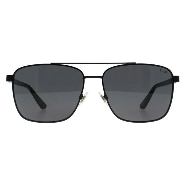 Polo Ralph Lauren Sunglasses PH3137 926787 Semi-Shiny Black Grey